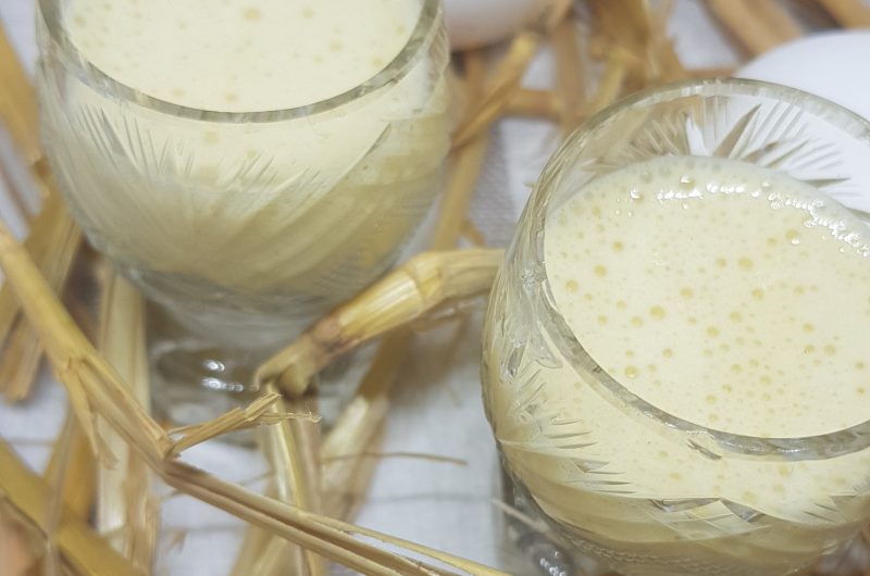 Eierlikör mit Tonkabohne