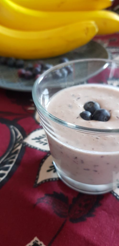 Blaubeer-Kokos-Smoothie