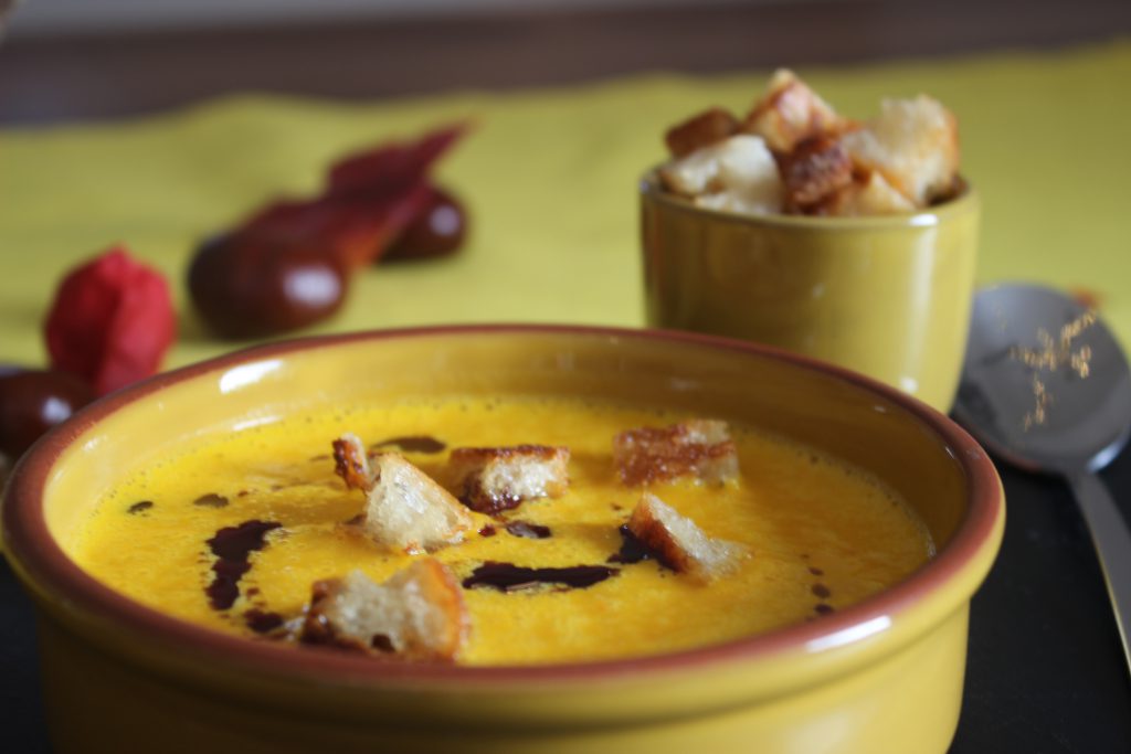 Pikante Kürbissuppe