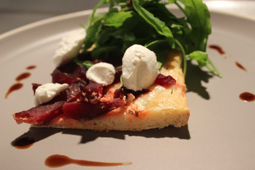 Winterlicher Flammkuchen