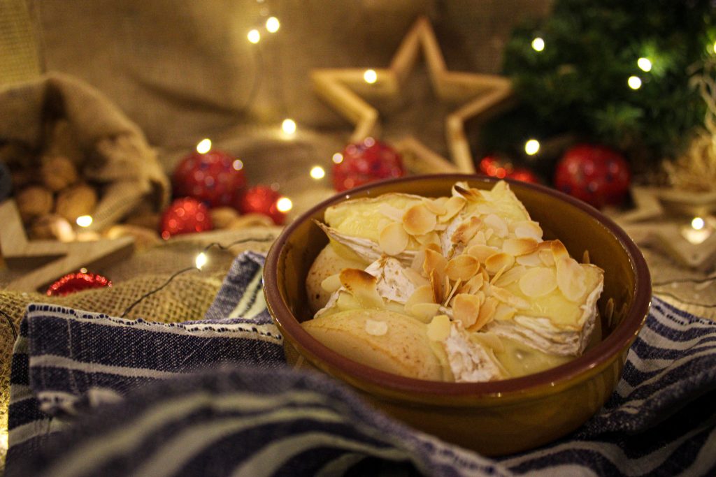 Birnen mit Camembert